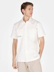 Акція на Сорочка джинсова літня чоловіча Colin's CL1073361WHT L White від Rozetka