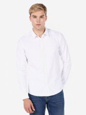 Акція на Сорочка бавовняна чоловіча Colin's CL1072097WHT XL White від Rozetka