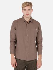 Акція на Сорочка бавовняна чоловіча Colin's CL1072116LBR XL Light Brown від Rozetka