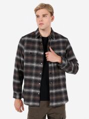 Акція на Сорочка бавовняна тепла чоловіча Colin's CL1072562BRW XL Brown від Rozetka