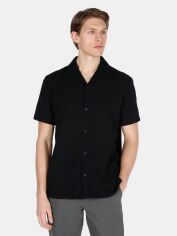 Акція на Сорочка літня чоловіча Colin's CL1072864BLK L Black від Rozetka