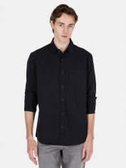 Акція на Сорочка бавовняна чоловіча Colin's CL1073761BLK XL Black від Rozetka