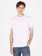 Акція на Футболка бавовняна довга чоловіча Colin's CL1073962WHT 3XL White від Rozetka