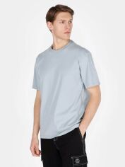 Акція на Футболка бавовняна довга чоловіча Colin's CL1073965LBL XL Light Blue від Rozetka