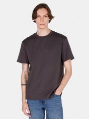 Акція на Футболка бавовняна довга чоловіча Colin's CL1073689DBR XL Dark Brown від Rozetka