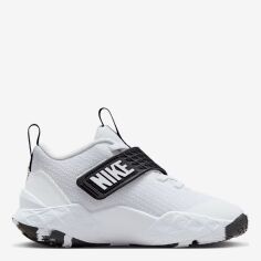 Акція на Підліткові кросівки для хлопчика Nike Team Hustle D 12 (Ps) HF6280-101 35 White/Black/White від Rozetka
