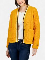 Акція на Кардиган жіночий Tommy Hilfiger 587157786 2XL Жовтий від Rozetka