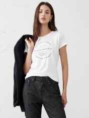 Акція на Футболка жіноча Banana Republic 801293268 XS Біла від Rozetka