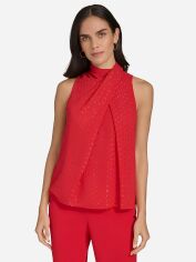 Акція на Блузка жіноча Calvin Klein 410794231 L Червона ( 1159837606) від Rozetka