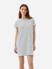 Акція на Сукня-футболка коротка літня жіноча GAP 190721343 XS Синій/Білий ( 1159837512) від Rozetka