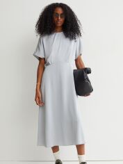 Акція на Плаття-футболка міді жіноче H&M XAZ325424LHTB XXL Блідо-блакитне від Rozetka