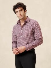 Акція на Сорочка бавовняна чоловіча Banana Republic 52043448 XL Бордова від Rozetka