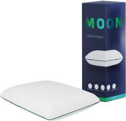 Акція на Подушка ортопедична Noble Moon Біла MemoFoam L 59х43х12 см від Rozetka