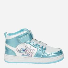 Акція на Дитячі високі кросівки для дівчинки Disney Stitch 2300006557 33 22.5 см) Синій/Білий від Rozetka