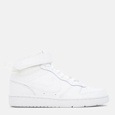 Акція на Кеди дитячі Nike Court Borough Mid 2 (Gs) CD7782-100 35 (4Y) Білі від Rozetka