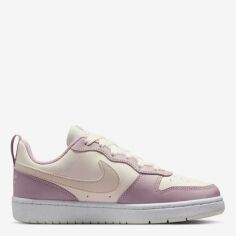 Акція на Підліткові кеди для дівчинки Nike Court Borough Low Recraft (Gs) DV5456-129 35.5 Sail/Particle Rose/White/Light Orewood Brown від Rozetka