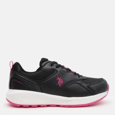 Акція на Жіночі кросівки з мембраною U.S. Polo Assn 3W,Luka Wmn 3Pr 101390250 37 Чорні/Рожеві від Rozetka