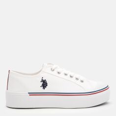 Акція на Жіночі кеди низькі U.S. Polo Assn 4M,Penelope P 4Fx 101532537 39 Білі від Rozetka
