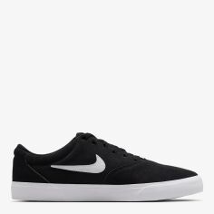 Акція на Жіночі кеди низькі Nike Charge Suede IB2750-001 36.5 (4.5US) 23.2 см Чорні від Rozetka
