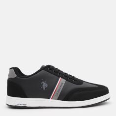 Акція на Чоловічі снікери U.S. Polo Assn 4W,Kares Wt 4Pr 101812330 41 Чорні від Rozetka