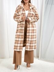 Акція на Куртка демісезонна жіноча SHEIN GD-00207654 1XL Різнокольорова від Rozetka