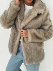Акція на Куртка демісезонна жіноча SHEIN GD-00206825 XS Кремова від Rozetka