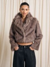 Акція на Куртка зимова жіноча SHEIN GD-00198713 M Сіра від Rozetka