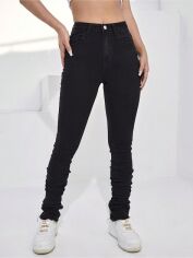 Акція на Джинси жіночі SHEIN GD-00211500 L Чорні від Rozetka