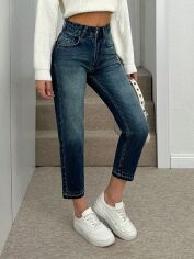 Акція на Джинси Slim Fit жіночі SHEIN GD-00195800 36 Сині від Rozetka
