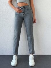 Акція на Джинси Slim Fit жіночі SHEIN GD-00195236 36 Темно-сірі від Rozetka