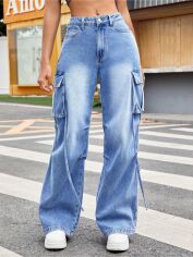 Акція на Джинси жіночі SHEIN GD-00219707 27 Сині від Rozetka
