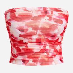 Акція на Топ жіночий SHEIN GD-00223656 0XL Червоний від Rozetka