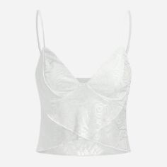 Акція на Топ жіночий SHEIN GD-00193048 M Білий від Rozetka
