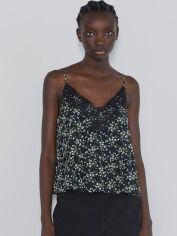 Акція на Топ жіночий Zara XAZ239932SFRV XS Чорний від Rozetka