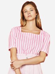 Акція на Топ жіночий Bershka XAZ282154DWTN S Рожевий від Rozetka