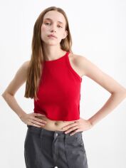 Акція на Топ жіночий C&A GD-00109590 L Червоний від Rozetka