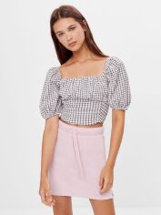 Акція на Топ жіночий Bershka XAZ303967KDTP M Білий від Rozetka