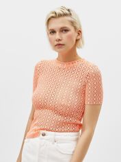 Акція на Топ жіночий Bershka XAZ232884TAXM M Кораловий від Rozetka