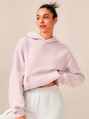 Акція на Худі жіноче SHEIN GD-00220599 2XL Світло-рожеве від Rozetka