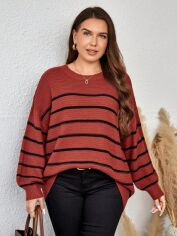 Акція на Джемпер жіночий SHEIN GD-00194835 3XL Різнокольоровий від Rozetka