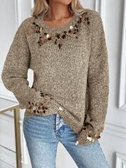 Акція на Джемпер жіночий SHEIN GD-00203890 L Хакі від Rozetka