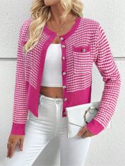 Акція на Кардиган жіночий SHEIN GD-00202335 XL Різнокольоровий від Rozetka