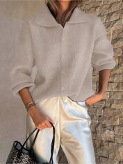 Акція на Кардиган жіночий SHEIN GD-00213598 S Хакі від Rozetka