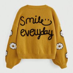 Акція на Кардиган жіночий SHEIN GD-00205256 4XL Жовтий від Rozetka