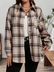 Акція на Сорочка жіноча SHEIN GD-00203564 1XL Різнокольорова від Rozetka