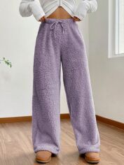Акція на Штани теплі жіночі SHEIN GD-00206203 XS Фіолетові від Rozetka