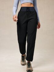 Акція на Штани жіночі SHEIN GD-00193038 S Чорні від Rozetka