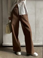 Акція на Штани жіночі SHEIN GD-00201209 M Пісочні від Rozetka