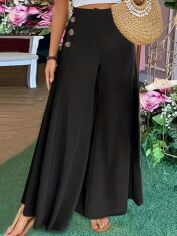 Акція на Штани жіночі SHEIN GD-00225775 L Чорні від Rozetka