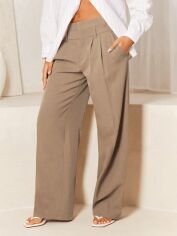 Акція на Штани жіночі SHEIN GD-00228374 L Малинові від Rozetka